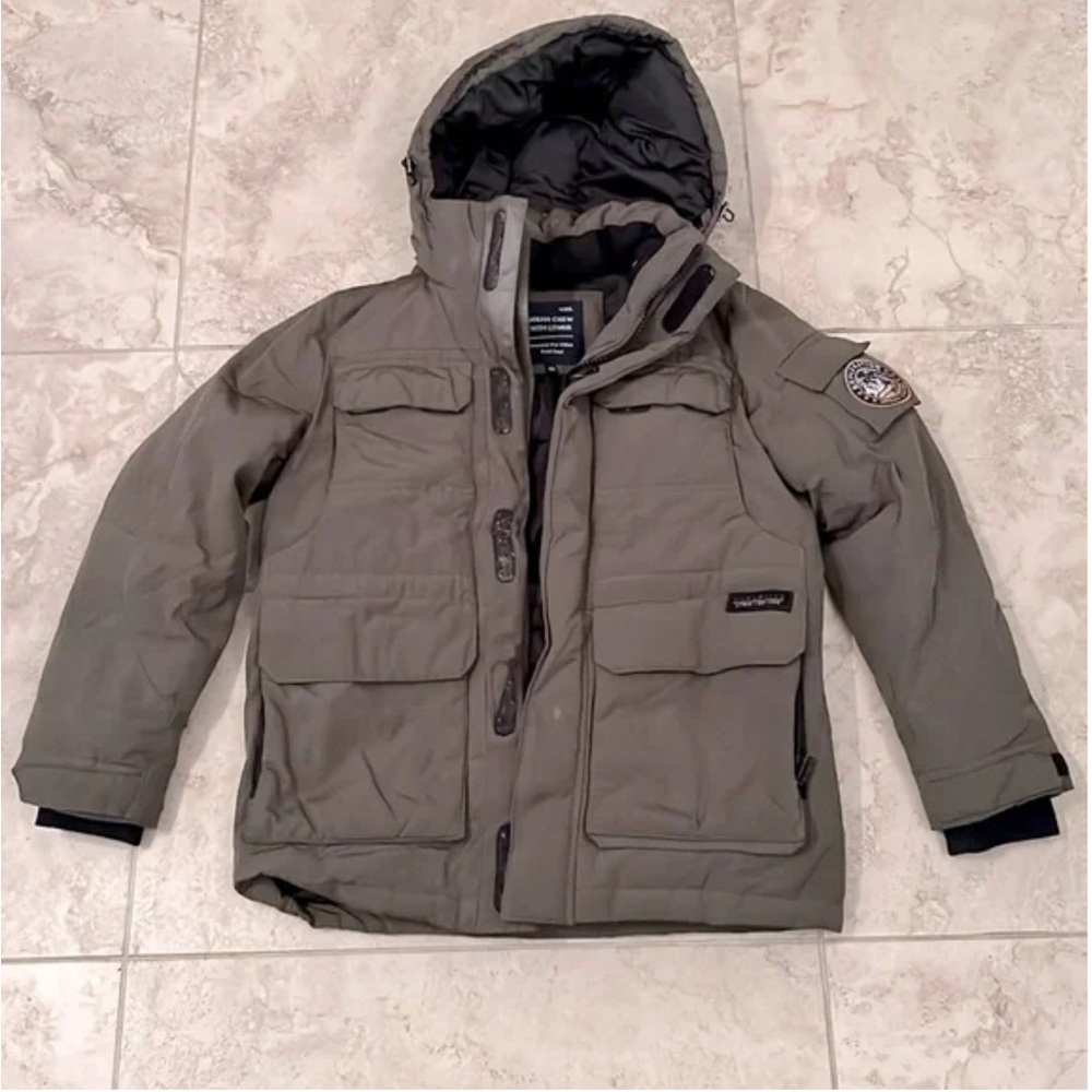 Women's Gray Puffer Jacket